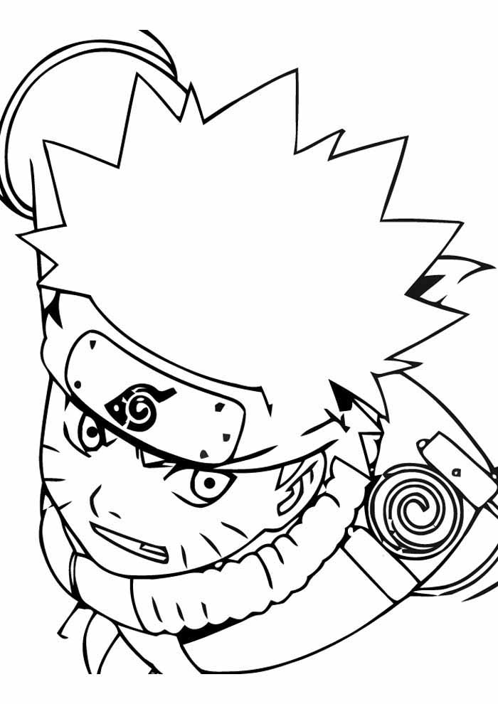 Desenhos Para Colorir Anime Naruto - Imprimir ou baixar gratuitamente.