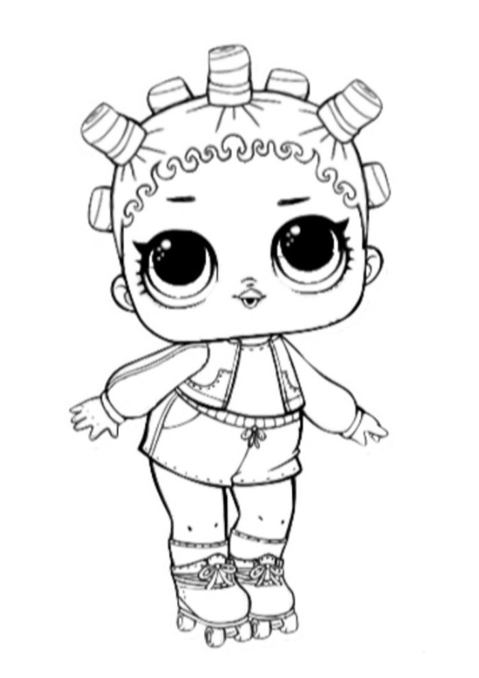 Lol Baby Lil Center Stage para colorir - Desenhos para colorir