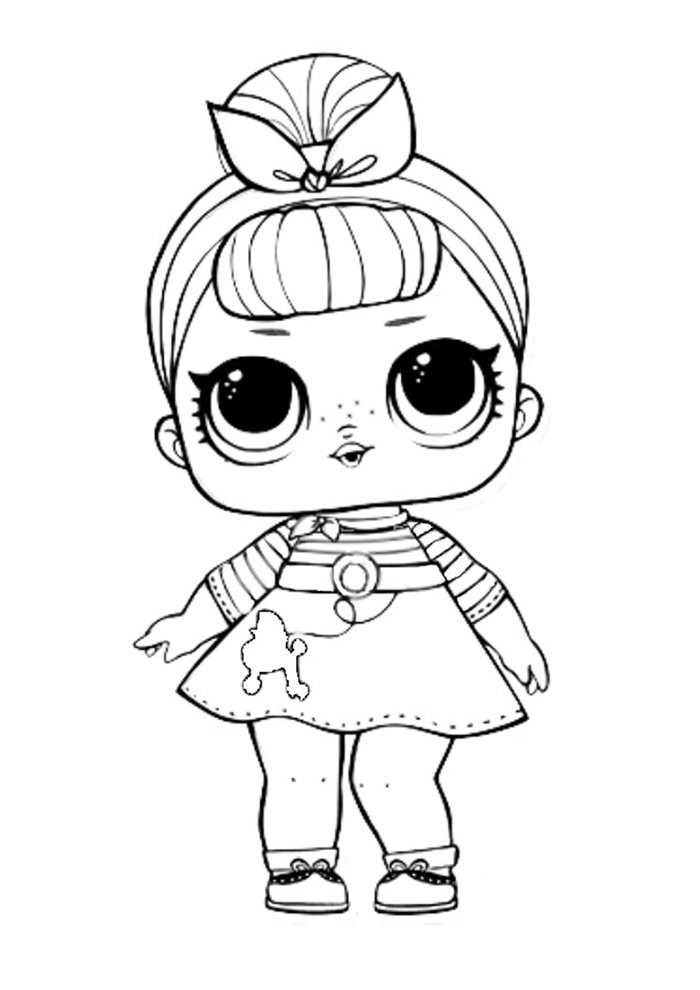 Lol Baby Lil Center Stage para colorir - Desenhos para colorir